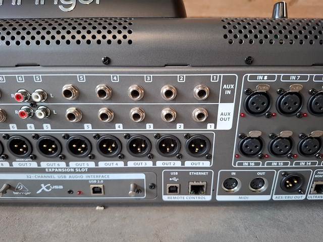 Mengtafel, behringer, x32 compact, s16 snake in flightcase - afbeelding 2 van  11