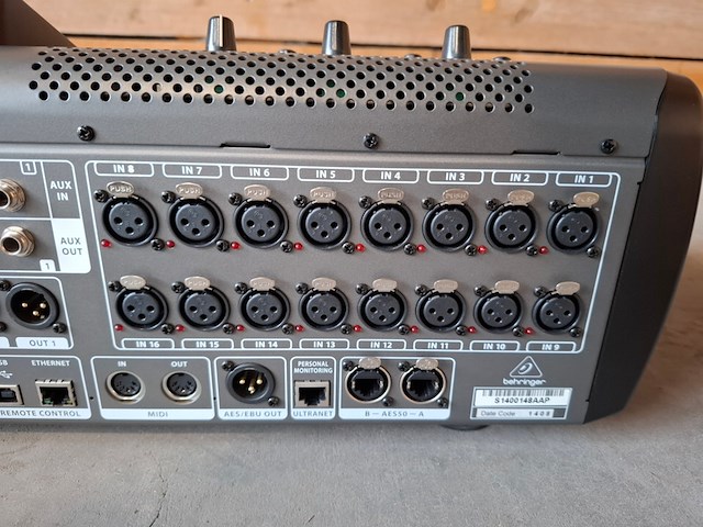 Mengtafel, behringer, x32 compact, s16 snake in flightcase - afbeelding 3 van  11