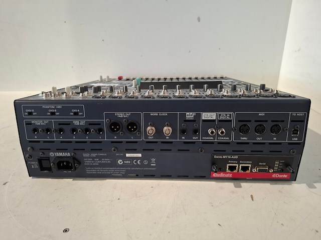 Mengtafel, yamaha, 01v96 + dante-my16-aud - afbeelding 5 van  6