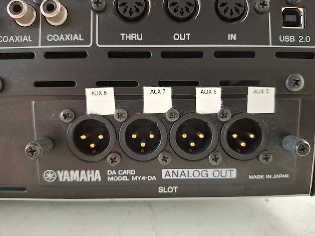 Mengtafel, yamaha, 01v96i + my4-da kaart - afbeelding 6 van  6