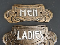 Men/ladies ijzeren schilden