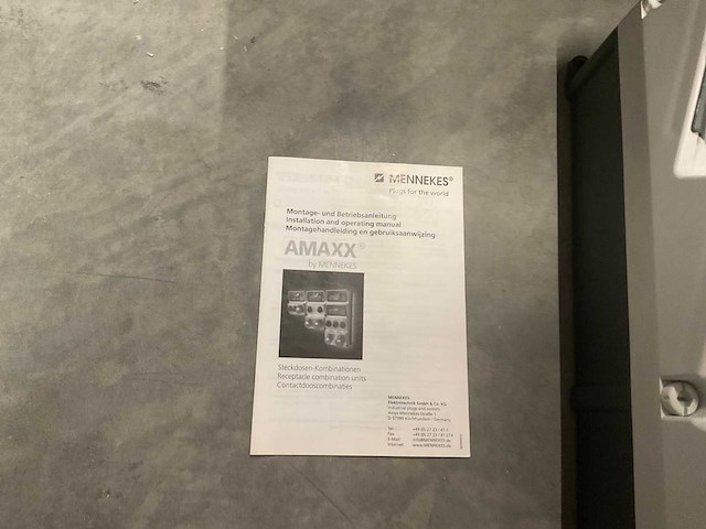 Mennekens amaxx stroomverdeler - afbeelding 3 van  4