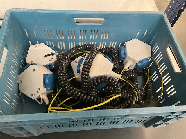 Mennekes 3-voudige verlengsnoeren (5x) - afbeelding 2 van  2