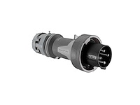Mennekes 3p+t 100a 600v marine power connector for industrial & maritime use - me4100p5w - afbeelding 1 van  7