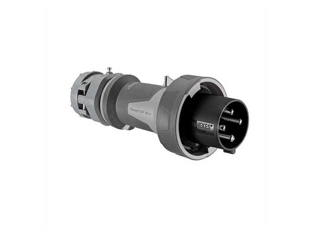 Mennekes 3p+t 100a 600v marine power connector for industrial & maritime use - me4100p5w - afbeelding 2 van  7