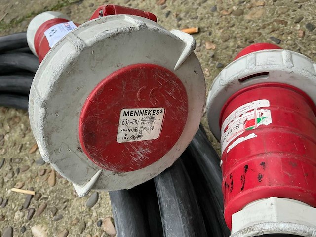 Mennekes 64a krachtstroom kabel - afbeelding 3 van  3