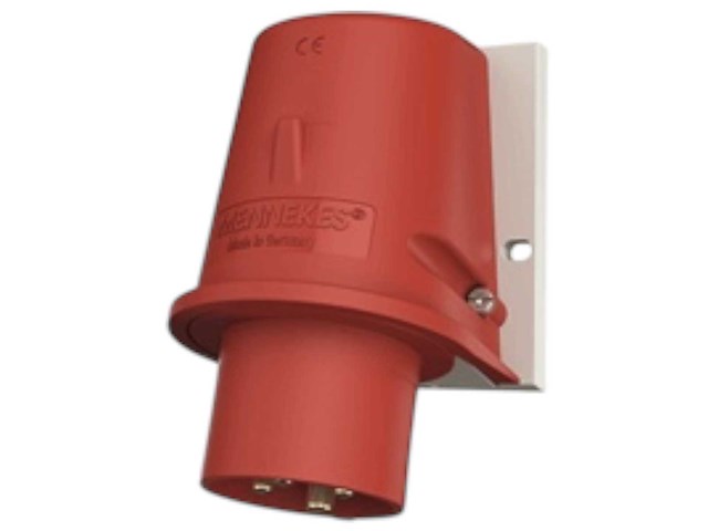 Mennekes 803 cee toestelcontactdoos 4-polig ip44 - afbeelding 1 van  5