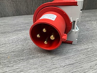 Mennekes 803 cee toestelcontactdoos 4-polig ip44 - afbeelding 3 van  5