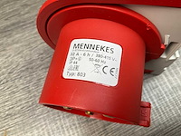 Mennekes 803 cee toestelcontactdoos 4-polig ip44 - afbeelding 4 van  5