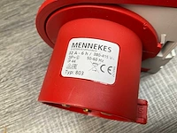 Mennekes 803 cee toestelcontactdoos 4-polig ip44 - afbeelding 4 van  5