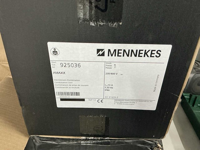 Mennekes combinatie contactdoos - afbeelding 5 van  5