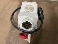 Mennekes d-5940 krachtstroom schakelkast - afbeelding 1 van  3