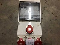 Mennekes stekkerdoos combinatie - afbeelding 1 van  2