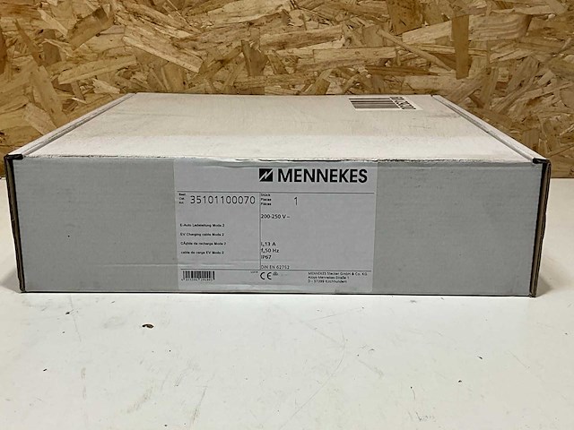 Menneks type 1 autolaadkabel schuko - afbeelding 3 van  4