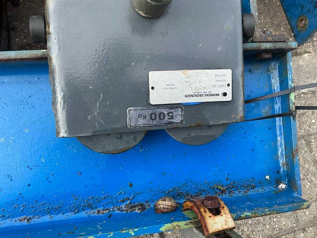 Mennens 500 kg portaalkraan - afbeelding 5 van  16