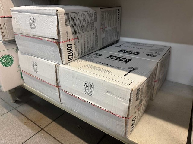 Menu - produttori specialita alimentari - pastasaus (6x) - afbeelding 2 van  2