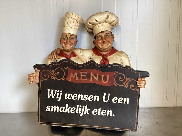 Menubord laurel & hardy - afbeelding 1 van  6