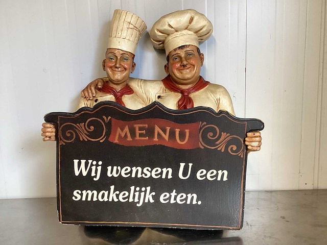 Menubord laurel & hardy - afbeelding 2 van  6
