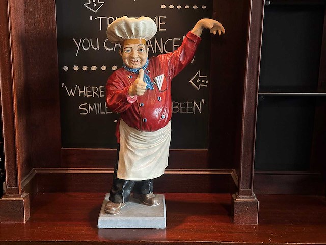 Menukaarthouder 75 cm hoog - afbeelding 1 van  4