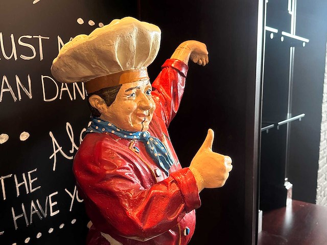 Menukaarthouder 75 cm hoog - afbeelding 2 van  4