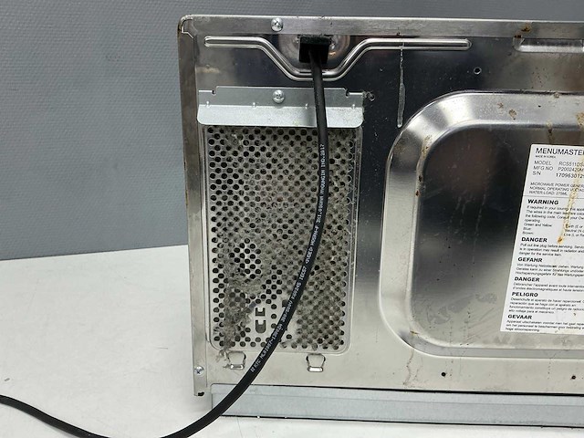 Menumaster - rcs511dse - magnetron - afbeelding 11 van  11