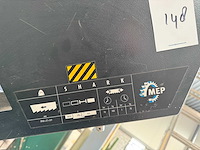Mep - 2018 - shark ccs 281 - metalen horizontale bandzaagmachine - afbeelding 3 van  5