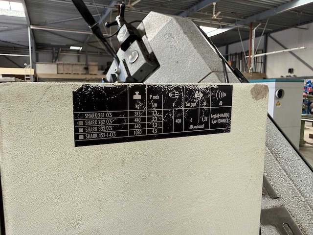 Mep - 2018 - shark ccs 281 - metalen horizontale bandzaagmachine - afbeelding 12 van  12