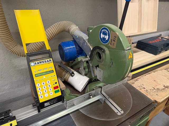 Mep - cobra 350 - afkortzaagmachine - afbeelding 4 van  16