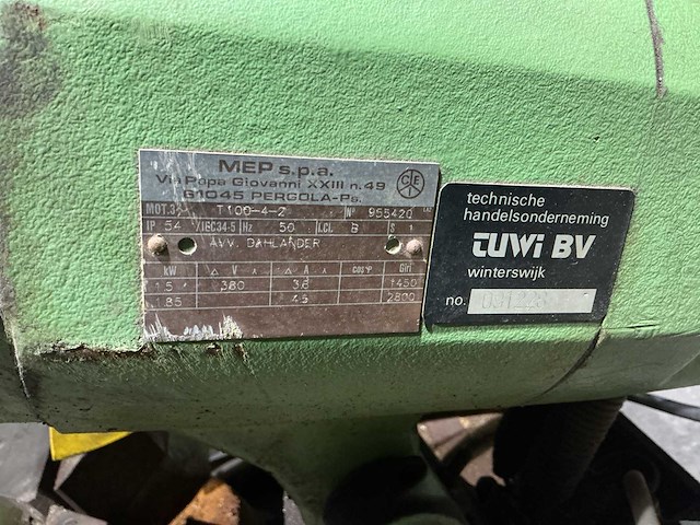 Mep 61045 cirkelzaagmachine metaal - afbeelding 5 van  5