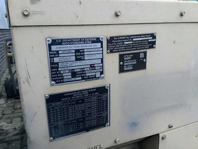 Mep-802a stroomgenerator - afbeelding 5 van  5