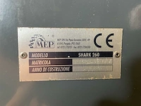 Mep shark 260 metalen horizontale bandzaagmachine - afbeelding 15 van  22