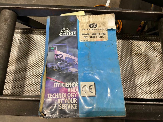 Mep shark 320sxi bandzaagmachine - afbeelding 6 van  6