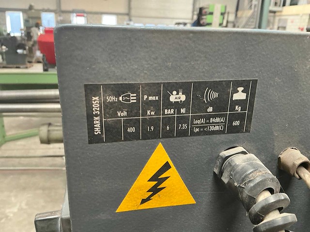 Mep sharkn320sx bandzaagmachine - afbeelding 10 van  11