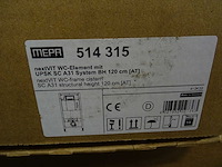 Mepa - nextvit upsk sc a31 system bh 120 cm (at) - inbouwreservoir - afbeelding 3 van  3