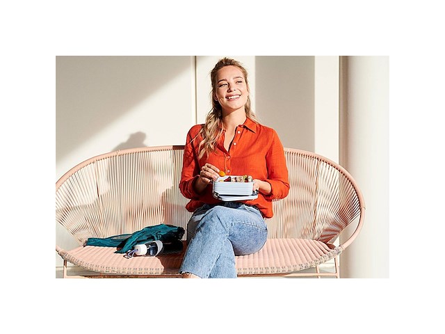 Mepal lunchbox take a break midi nordic blue - afbeelding 2 van  3