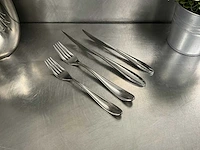 Mepra inox italy - forma - 100-delige mes & vork set - afbeelding 2 van  5