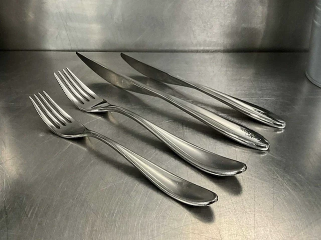 Mepra inox italy - forma - 1000-delige mes & vork set - afbeelding 1 van  5