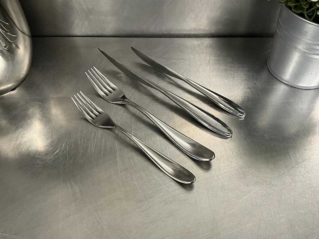 Mepra inox italy - forma - 4-delige mes & vork set (20x) - afbeelding 5 van  5