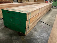 Meranti balken 63x205 mm gevingerlast en gelamineerd (50x) - afbeelding 1 van  8