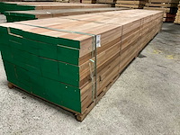 Meranti balken 63x205 mm gevingerlast en gelamineerd (50x) - afbeelding 3 van  8