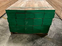 Meranti balken 63x205 mm gevingerlast en gelamineerd (50x) - afbeelding 4 van  8