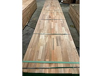 Meranti balken 63x205 mm gevingerlast en gelamineerd (50x) - afbeelding 5 van  8
