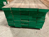 Meranti balken 63x205 mm gevingerlast en gelamineerd (50x) - afbeelding 3 van  6