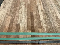 Meranti balken 63x86 mm gevingerlast en gelamineerd (110x) - afbeelding 3 van  4