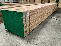 Meranti balken 63x86 mm gevingerlast en gelamineerd (121x)