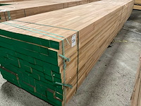 Meranti balken 63x86 mm gevingerlast en gelamineerd (121x)