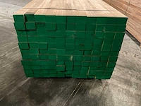 Meranti balken 63x86 mm gevingerlast en gelamineerd (121x) - afbeelding 4 van  8