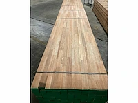 Meranti balken 63x86 mm gevingerlast en gelamineerd (121x) - afbeelding 5 van  8