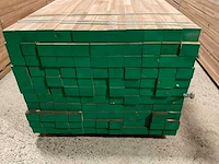 Meranti balken 63x86 mm gevingerlast en gelamineerd (121x) - afbeelding 2 van  7