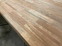 Meranti balken 63x86 mm gevingerlast en gelamineerd (121x) - afbeelding 6 van  7